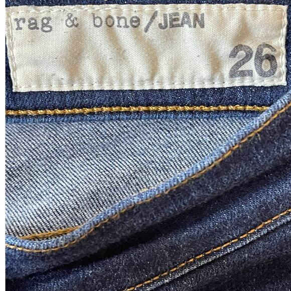 Rag & Bone Cate Ankle Skinny Heritage Blue Skinny Jeans Size 26 - Picture 9 of 14
